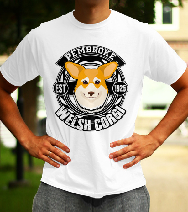 Pembroke Welsh Corgi Est 1925 T-Shirt