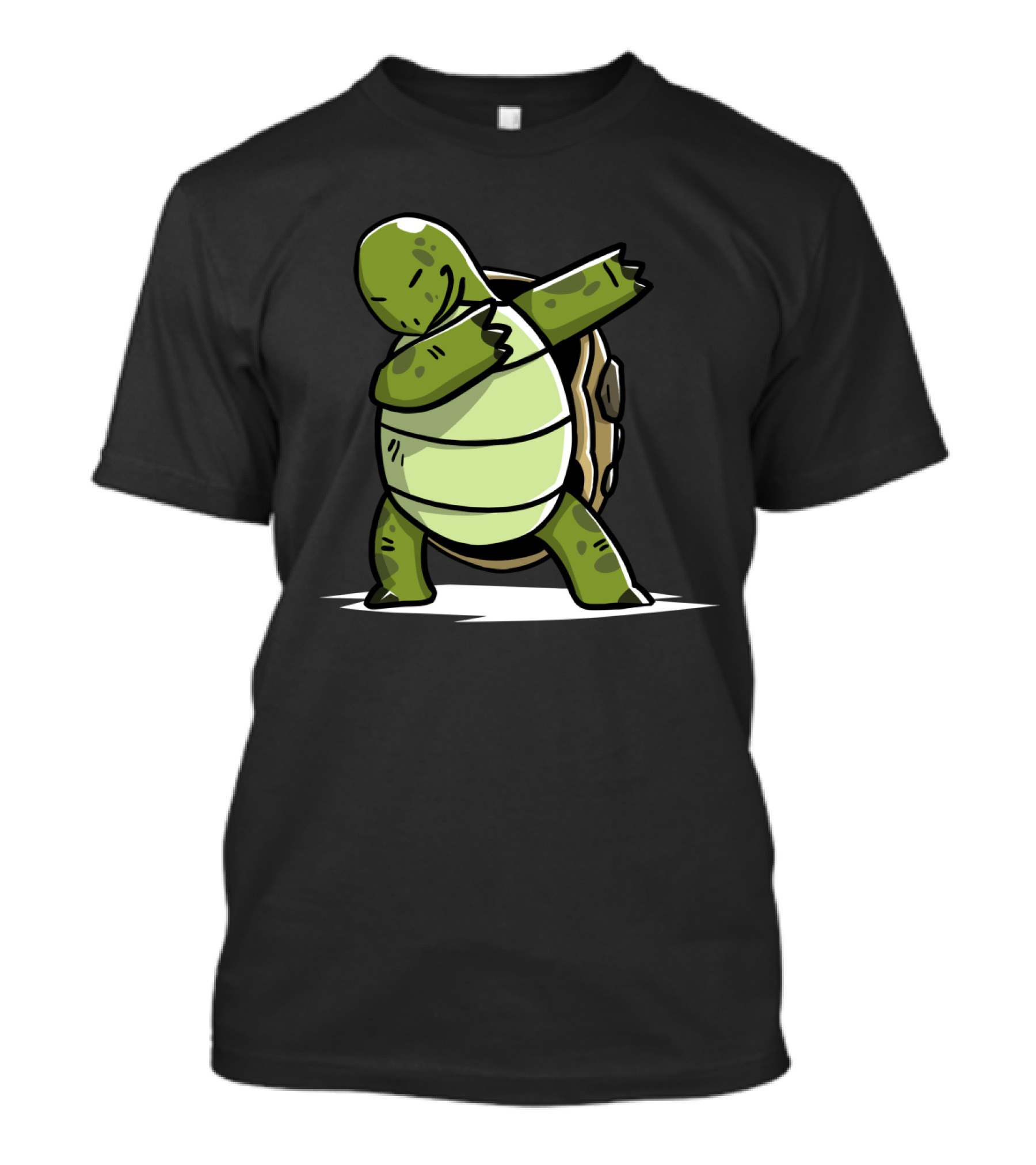 Tortoise Dab Dance Move Fun Gesture T-Shirt