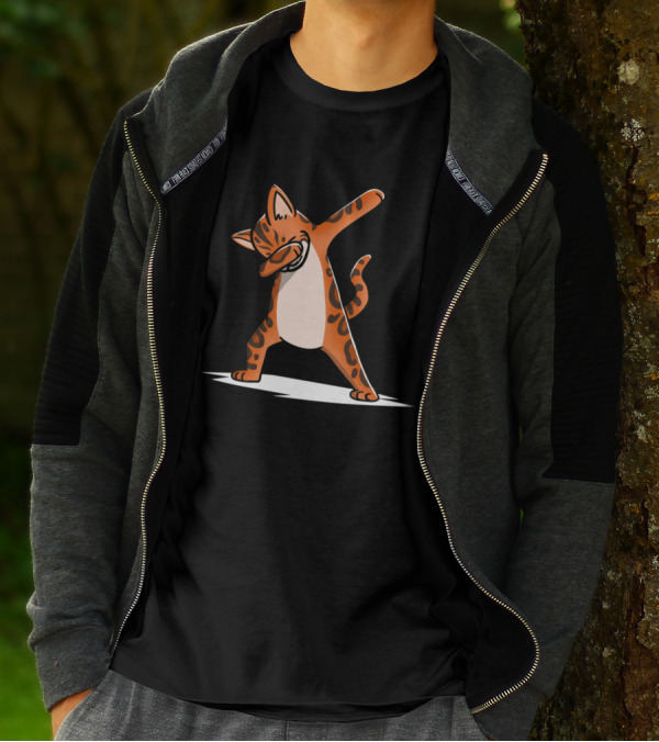 Bengal Cat Dab Dance Move T-Shirt