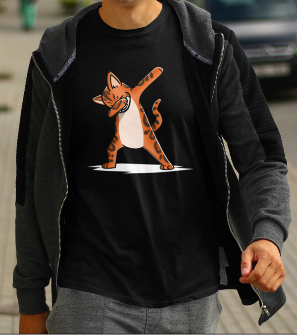 Bengal Cat Dab Dance Move T-Shirt