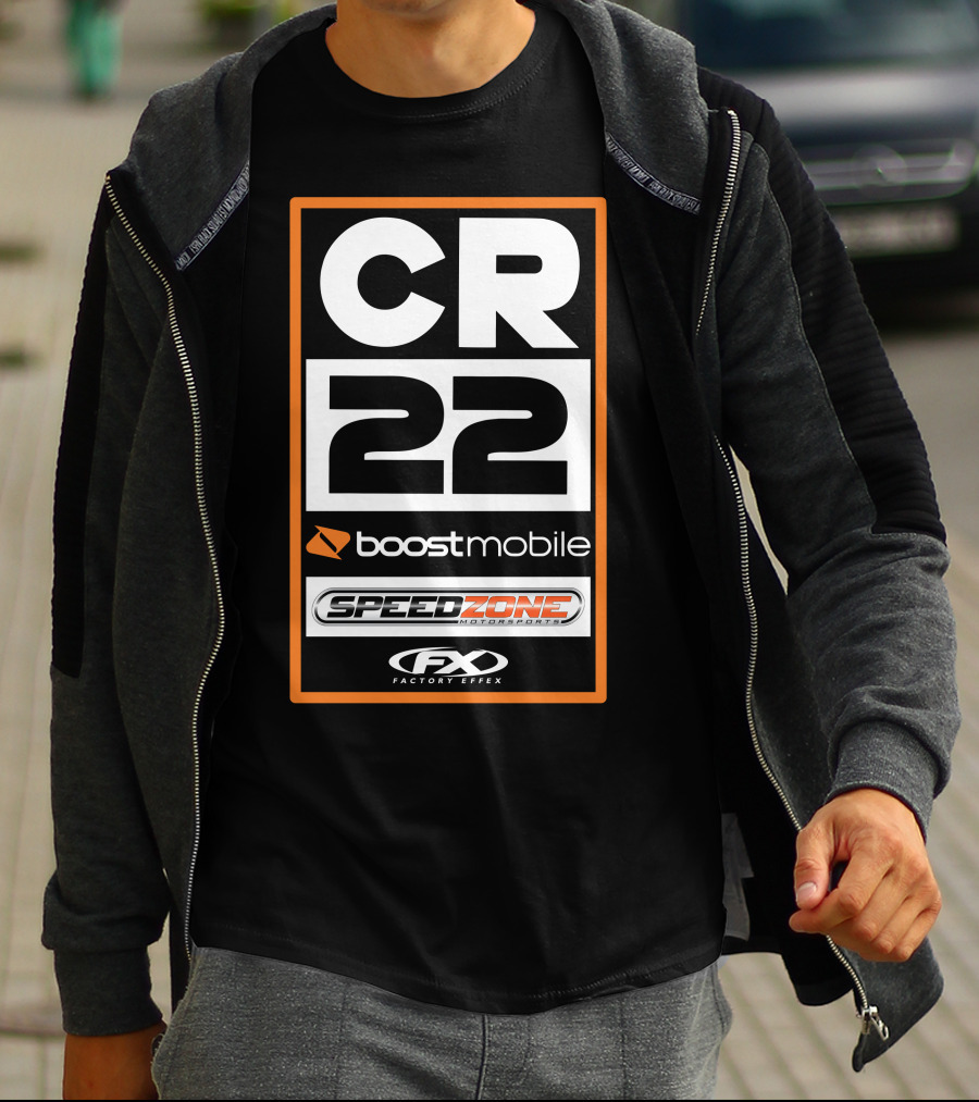 CR22 Boost Mobile Speed Zone FX Factory Effex T-Shirt