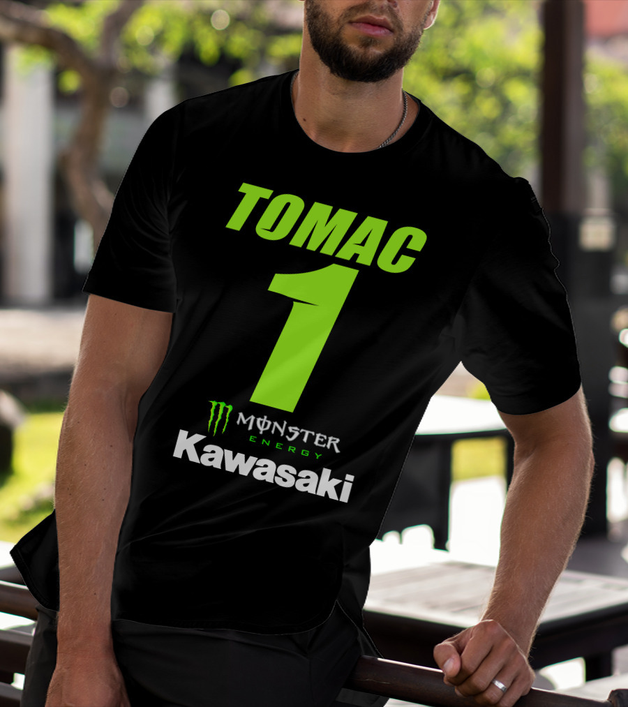Tomac 1 Monster Energy Kawasaki T-Shirt