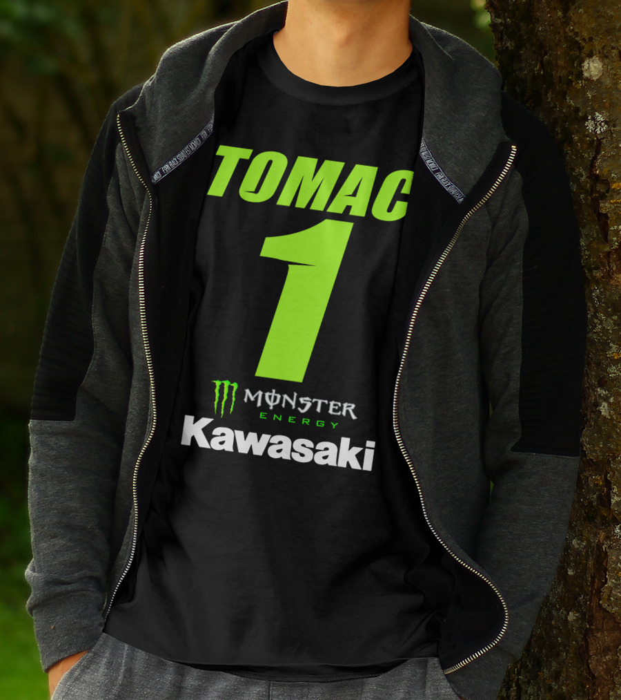 Tomac 1 Monster Energy Kawasaki T-Shirt