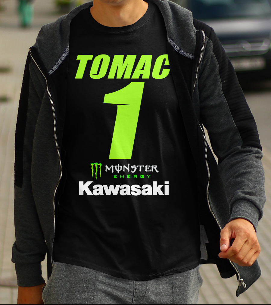 Tomac 1 Monster Energy Kawasaki T-Shirt