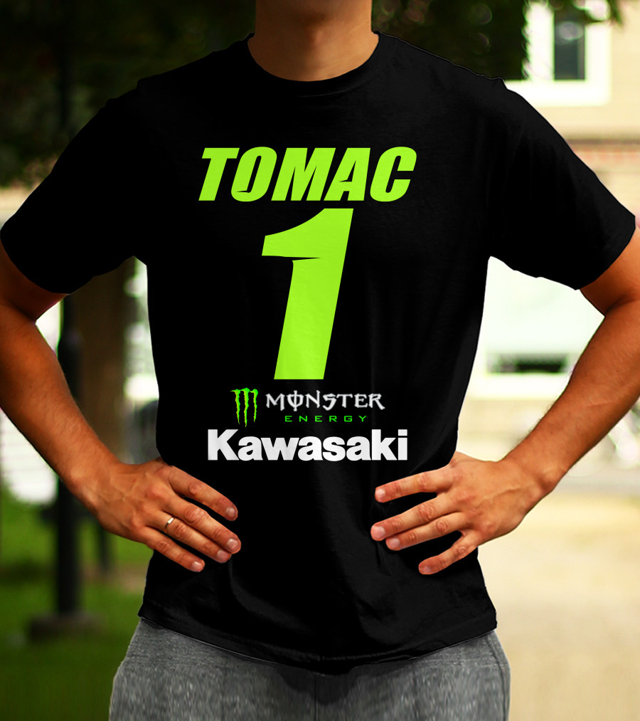 Tomac 1 Monster Energy Kawasaki T-Shirt