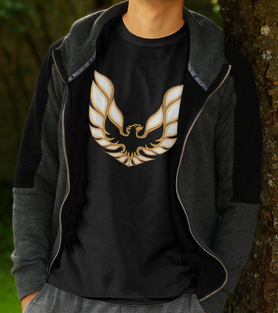 Pontiac Firebird Iconic Gold Phoenix T-Shirt