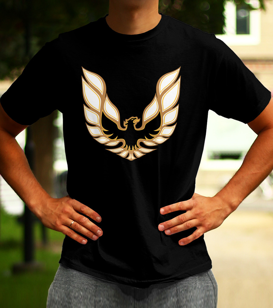 Pontiac Firebird Iconic Gold Phoenix T-Shirt