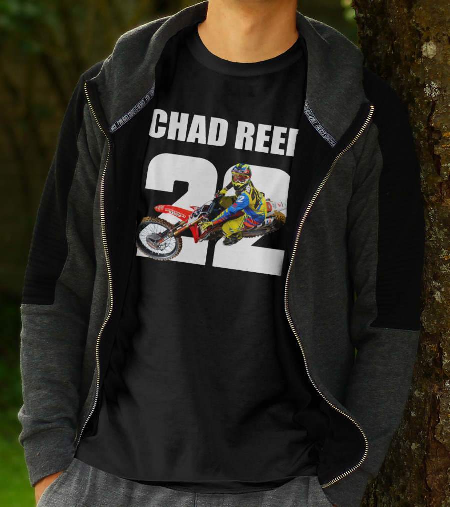 Chad Reed 22 Motocross Racing T-Shirt