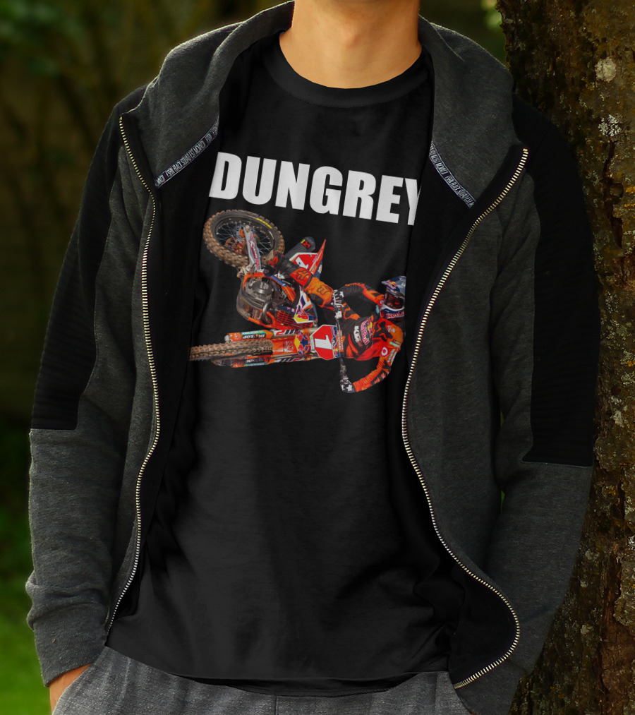 Dungey Motocross Rider Number One Racing Gear T-Shirt