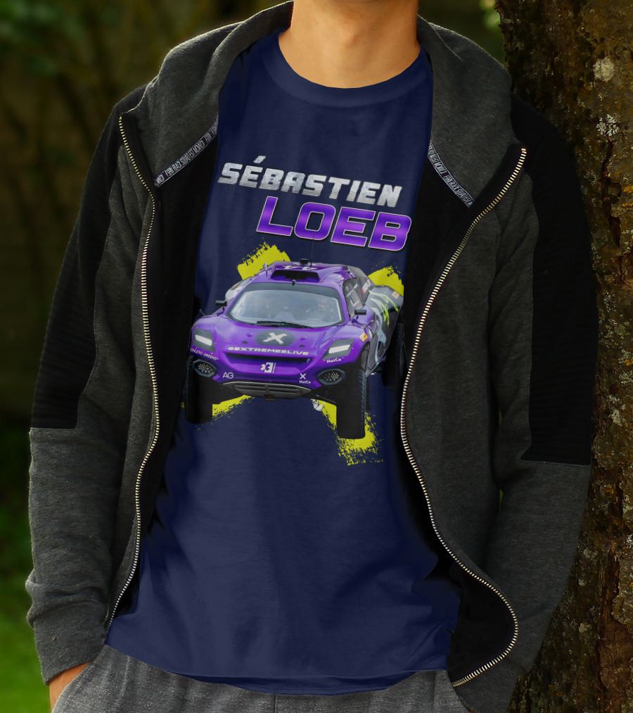 Sébastien Loeb Extreme E X44 Racing Car T-Shirt