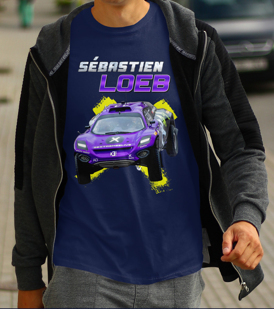 Sébastien Loeb Extreme E X44 Racing Car T-Shirt