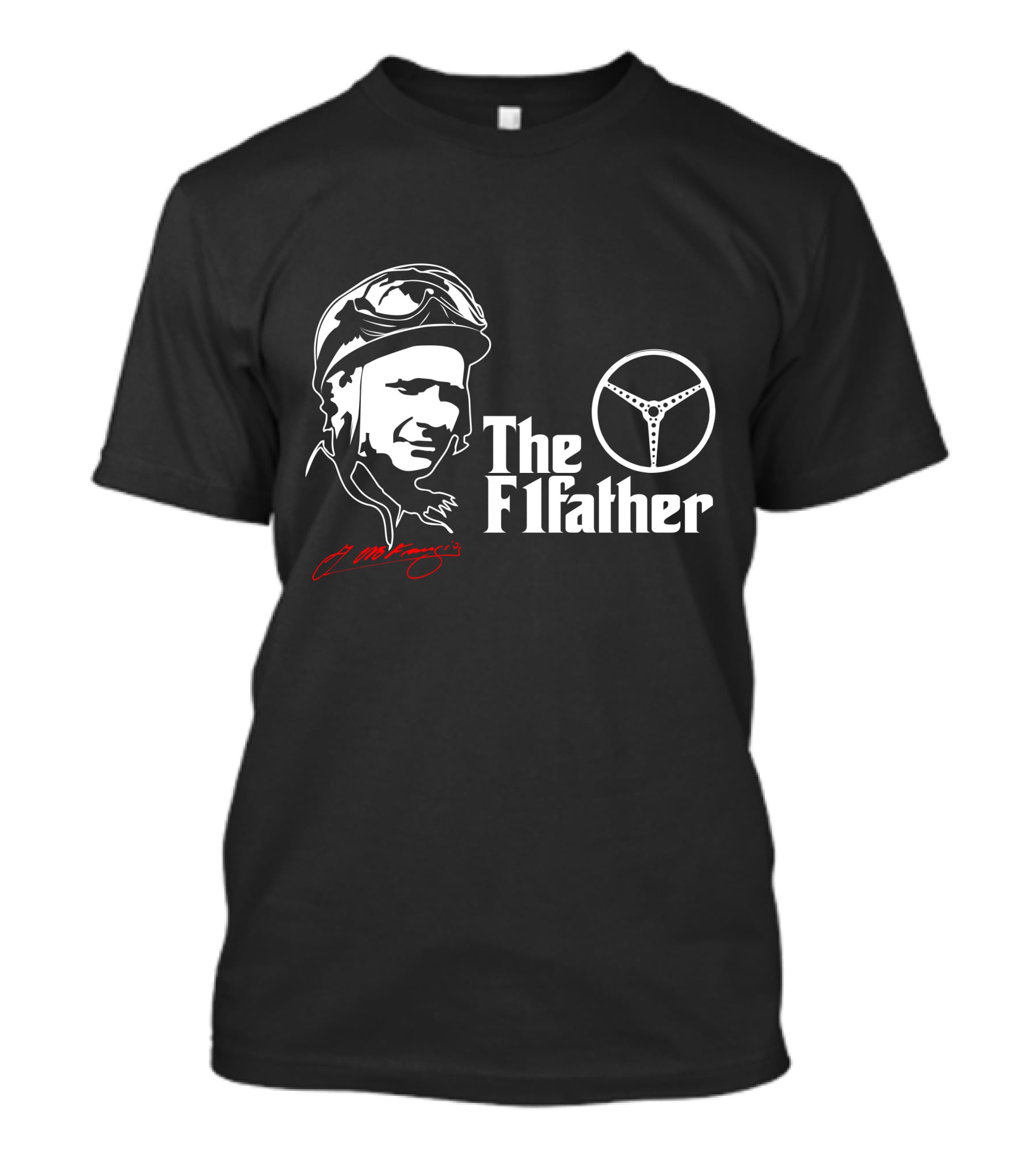 The F1 Father Juan Manuel Fangio Mercedes-Benz T-Shirt