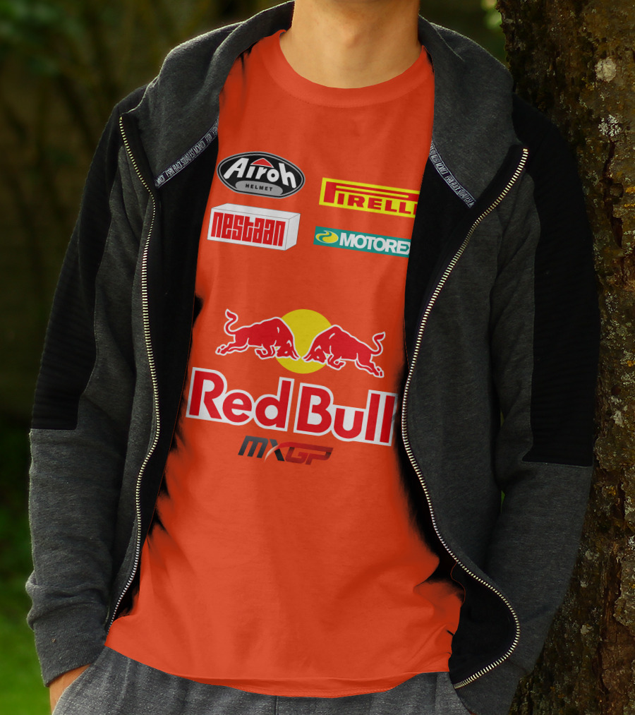 JEFFREY HERLINGS Airoh Pirelli Nestean Motorex Red Bull MXGP T-Shirt