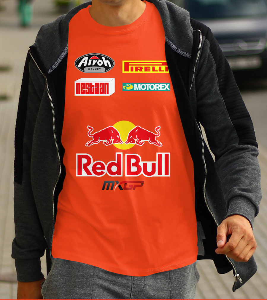 JEFFREY HERLINGS Airoh Pirelli Nestean Motorex Red Bull MXGP T-Shirt