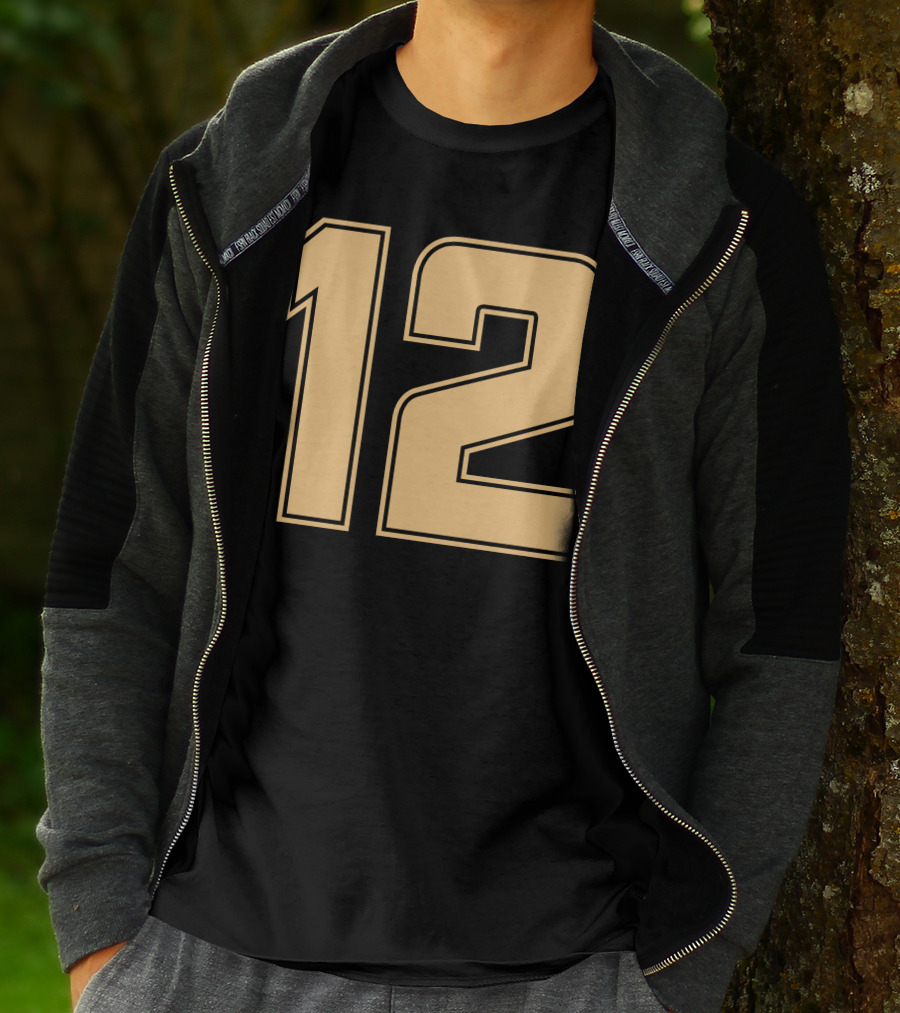 Ayrton Senna Lotus F1 Team Number 12 T-Shirt