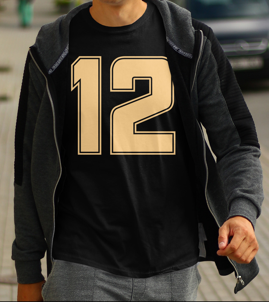 Ayrton Senna Lotus F1 Team Number 12 T-Shirt