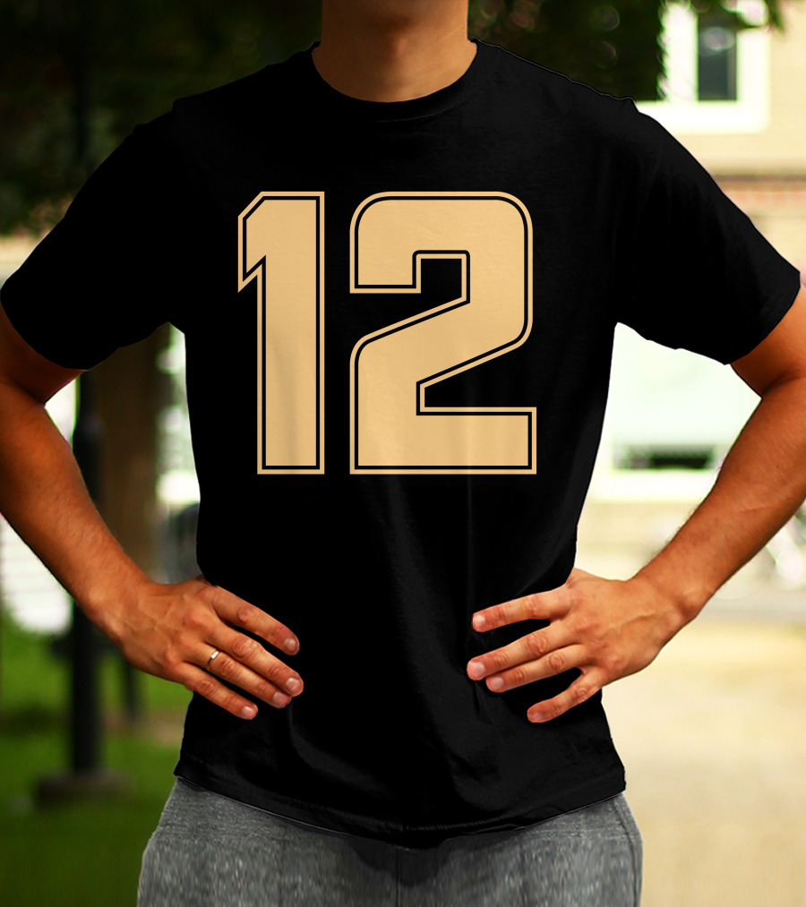 Ayrton Senna Lotus F1 Team Number 12 T-Shirt