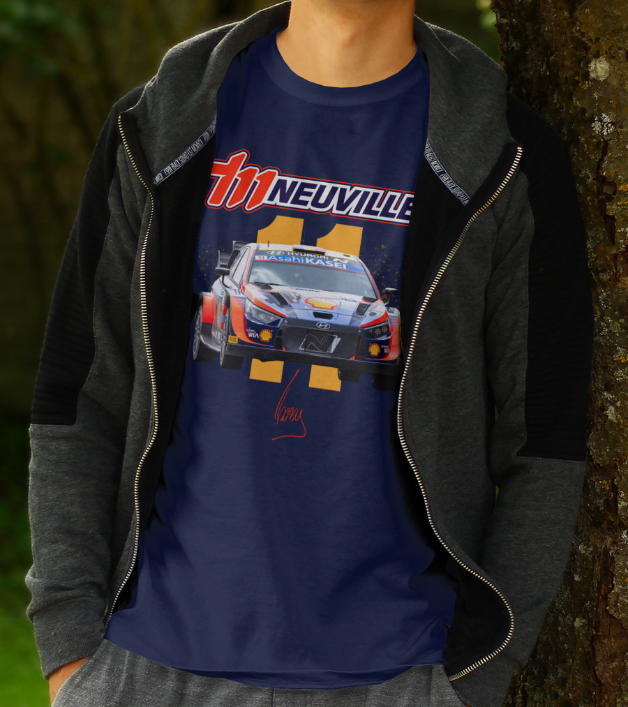 Thierry Neuville Hyundai I20 N Rally1 Asahi Kasei Shell Racing 11 T-Shirt