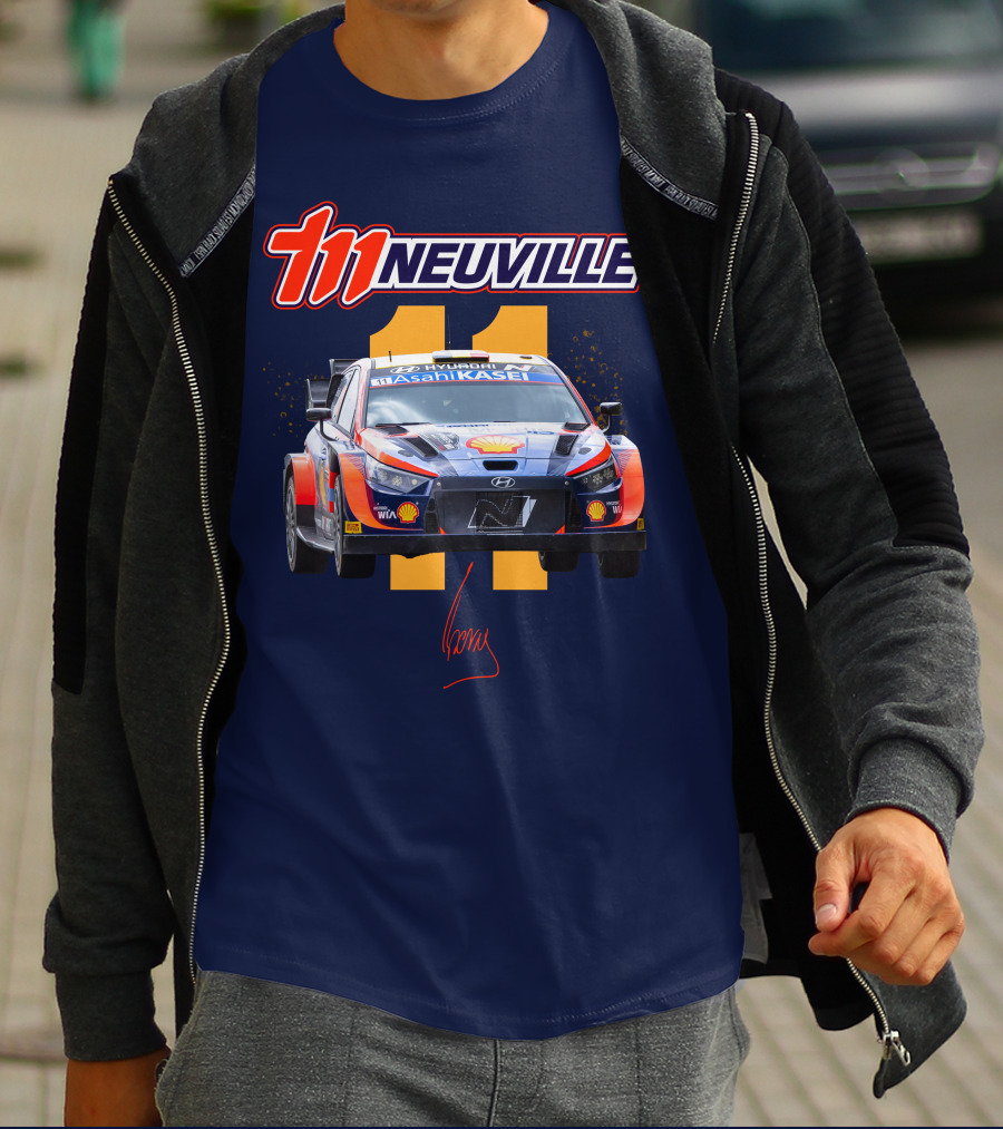 Thierry Neuville Hyundai I20 N Rally1 Asahi Kasei Shell Racing 11 T-Shirt