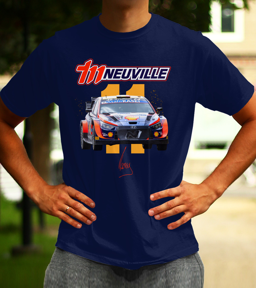 Thierry Neuville Hyundai I20 N Rally1 Asahi Kasei Shell Racing 11 T-Shirt