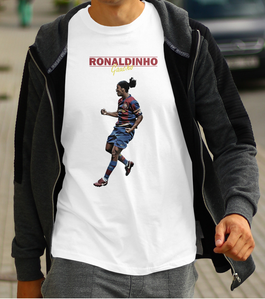 Ronaldinho Gaúcho Barcelona Soccer Legend T-Shirt
