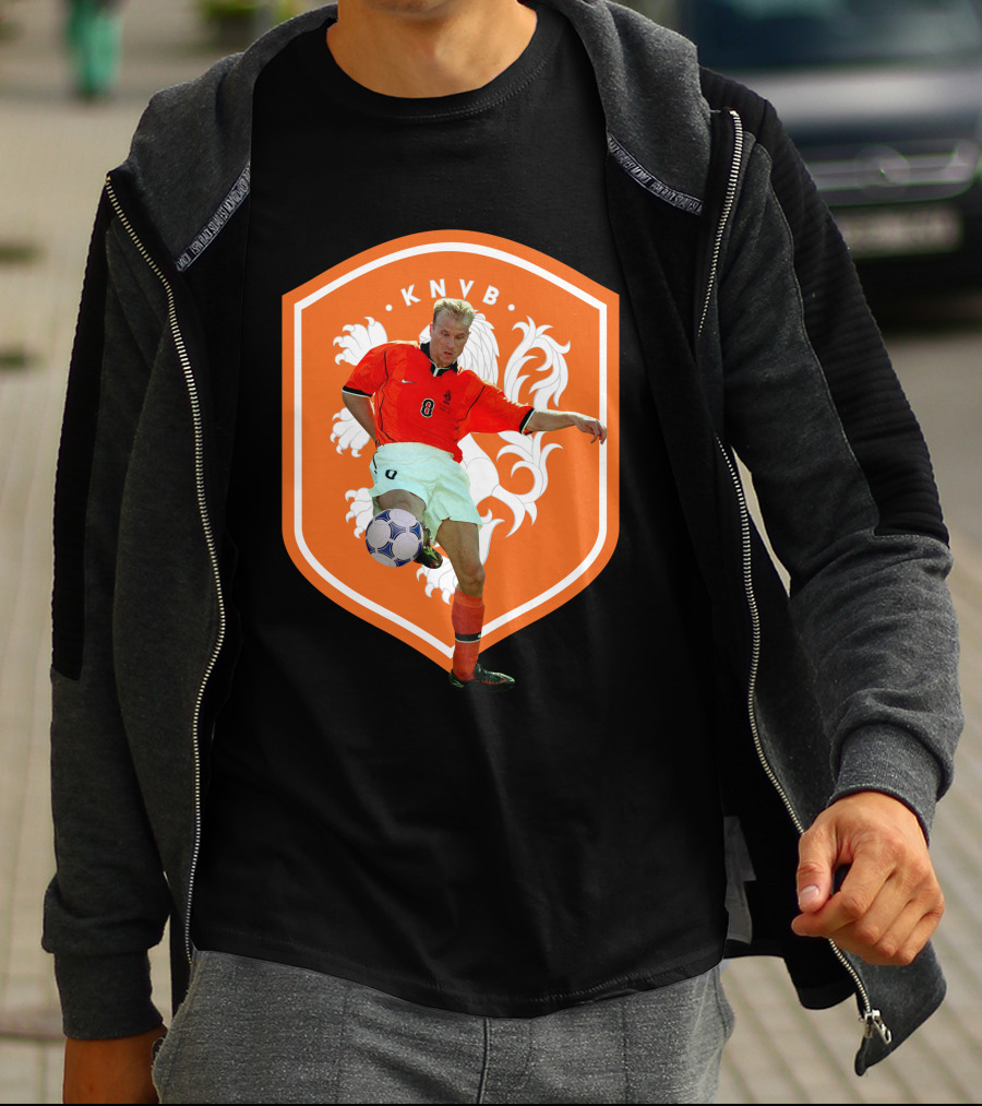 Dennis Bergkamp KNVB Oranje Soccer Legend T-Shirt