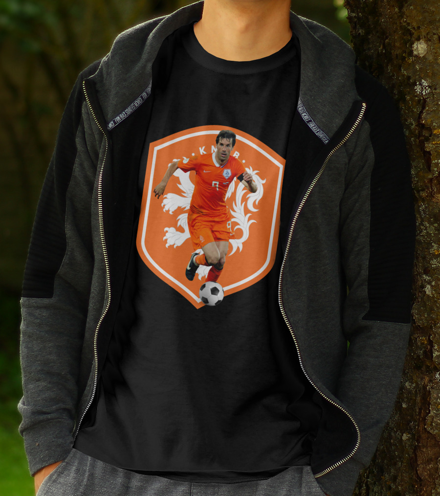KNVB Ruud Van Nistelrooy Dutch Soccer Legend T-Shirt