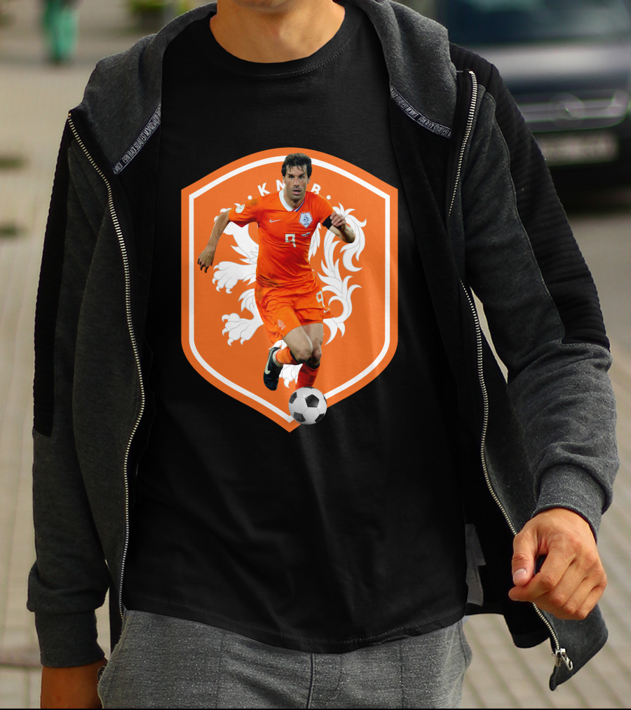 KNVB Ruud Van Nistelrooy Dutch Soccer Legend T-Shirt