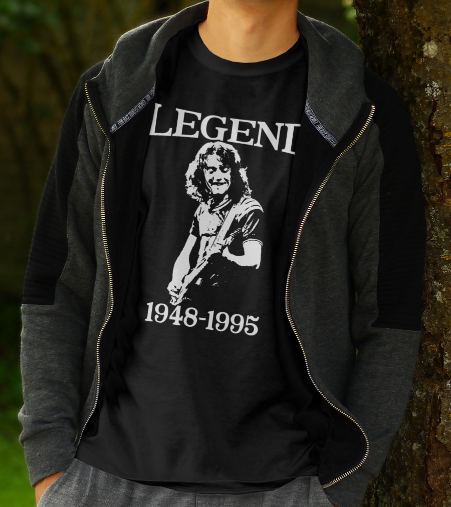 Rory Gallagher True Legend Guitar Classic Retro T-Shirt