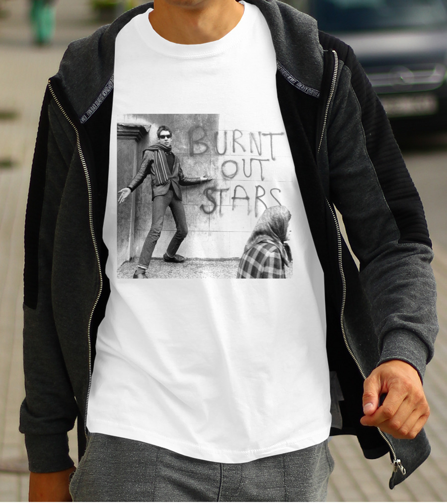 Shane Macgowan Burnt Out Stars Graffiti Photography T-Shirt