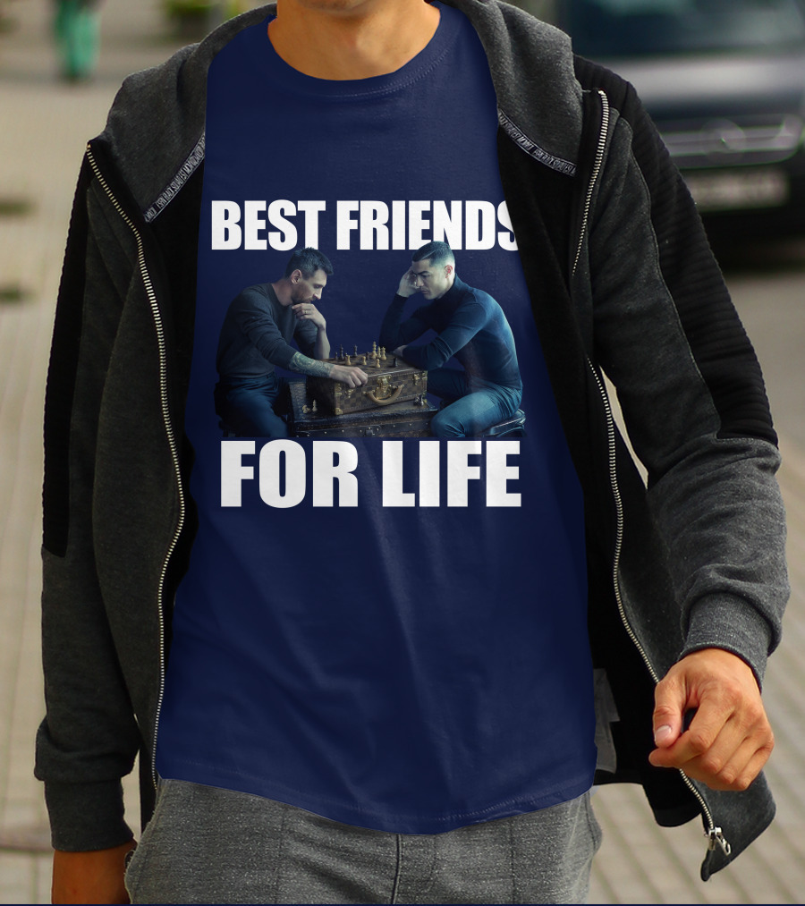 Best Friends For Life Chess Duel T-Shirt