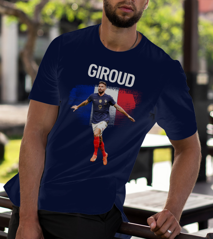 Giroud 9 France Football T-Shirt