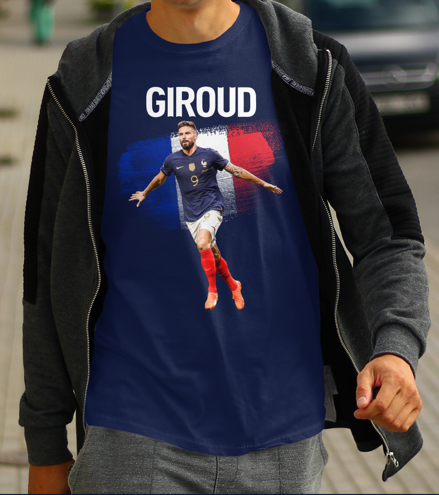 Giroud 9 France Football T-Shirt