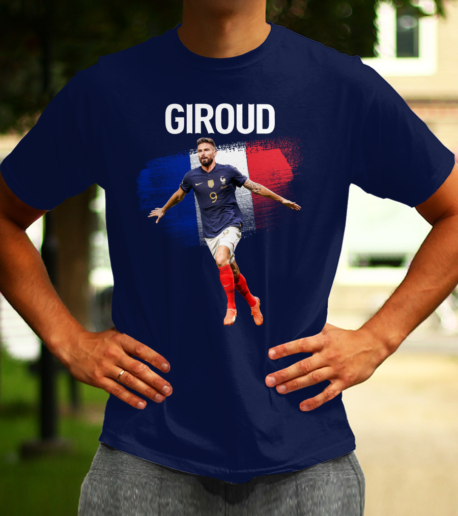 Giroud 9 France Football T-Shirt