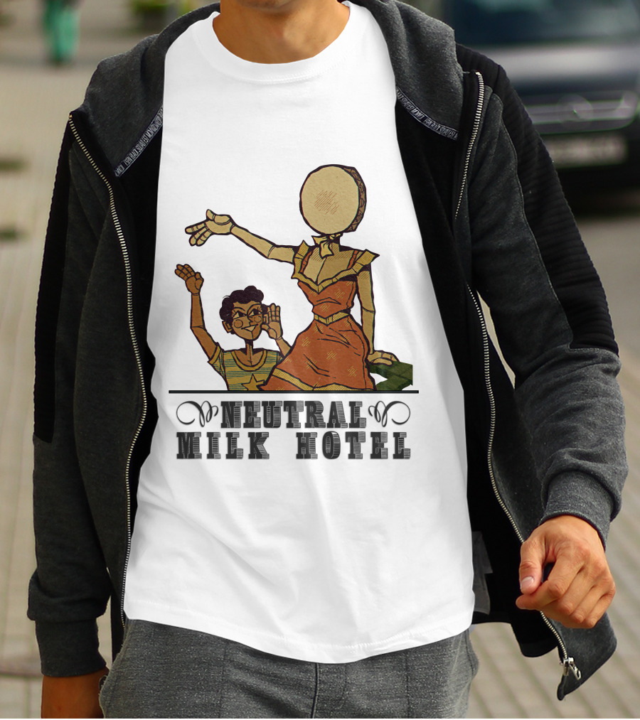 Neutral Milk Hotel In The Aeroplane Over The Sea T-Shirt