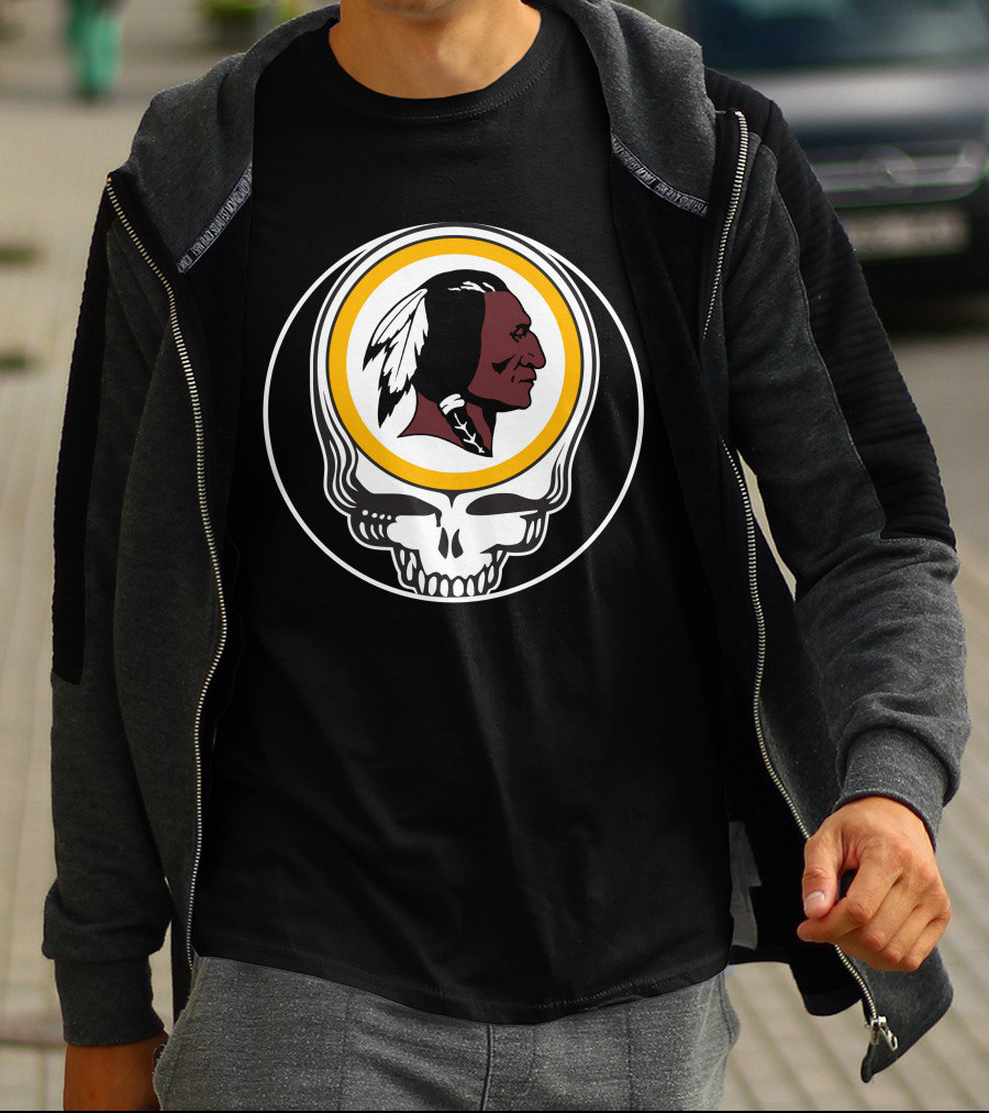 Washington Commanders Grateful Dead Collaboration T-Shirt