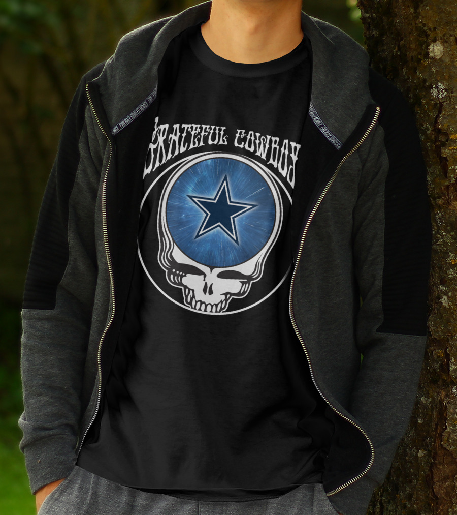 Star Skull Grateful Cowboys Dallas Fusion T-Shirt