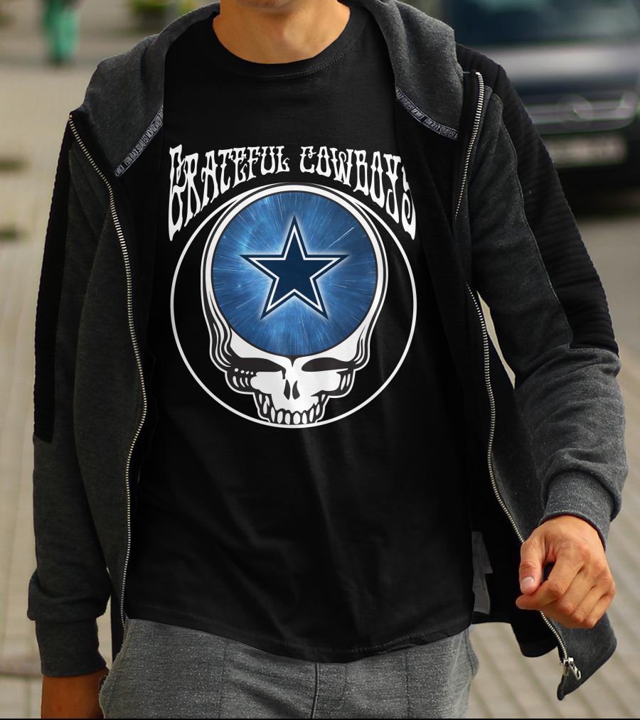 Star Skull Grateful Cowboys Dallas Fusion T-Shirt