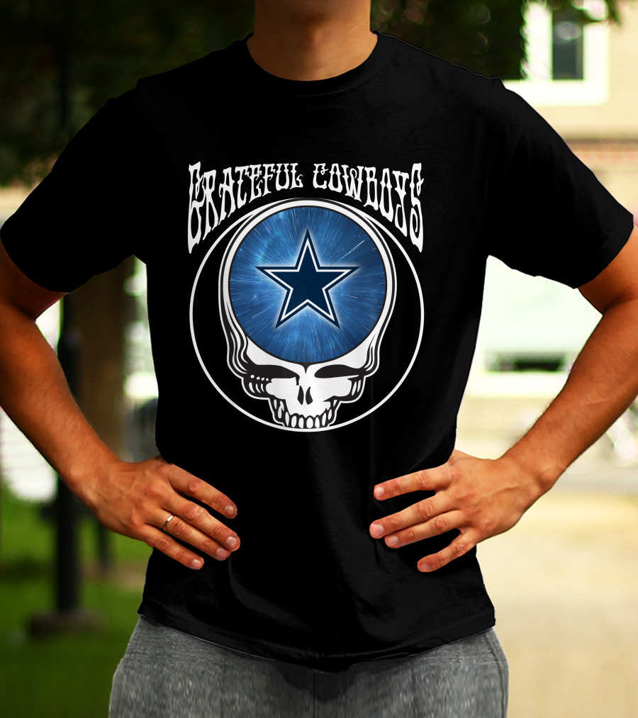 Star Skull Grateful Cowboys Dallas Fusion T-Shirt