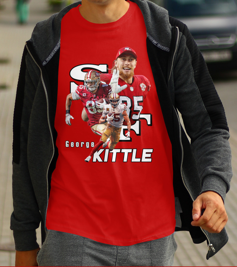 George Kittle 85 SF 49ers Football Star T-Shirt