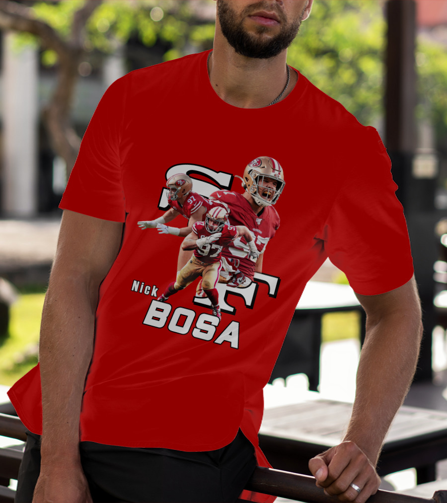 Nick Bosa 49ers Football Player SF T-Shirt