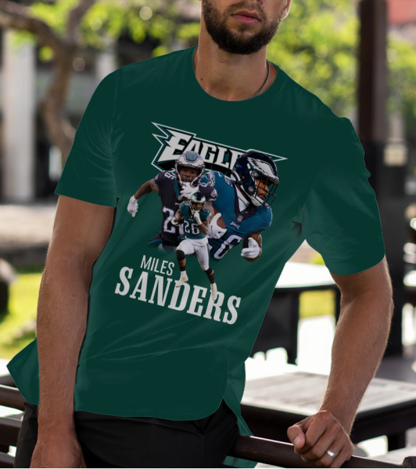 Eagles MS26 Running Back Action Play T-Shirt