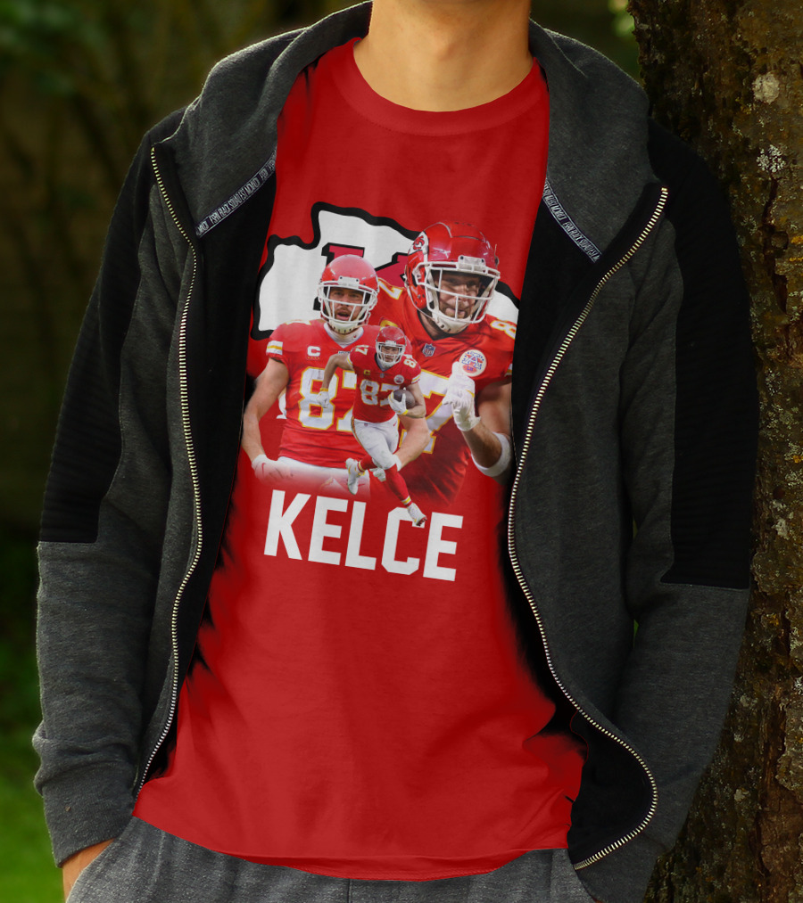 Kansas City Chiefs 87 Football Player NFL Athlete T-Shirt