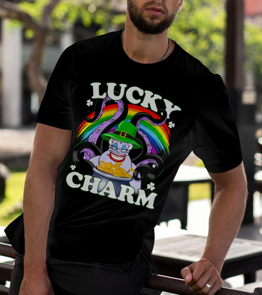 LUCKY CHARM Ursula Rainbow Pot Of Gold T-Shirt