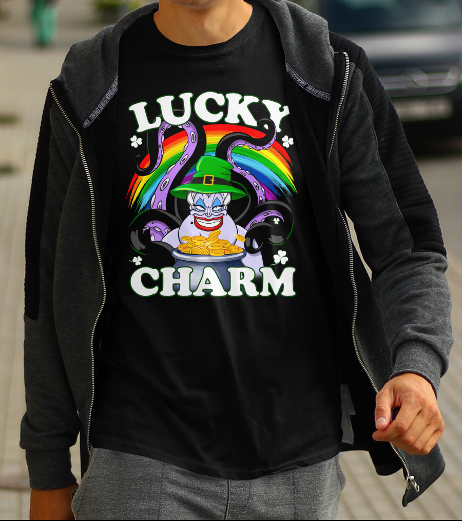 LUCKY CHARM Ursula Rainbow Pot Of Gold T-Shirt