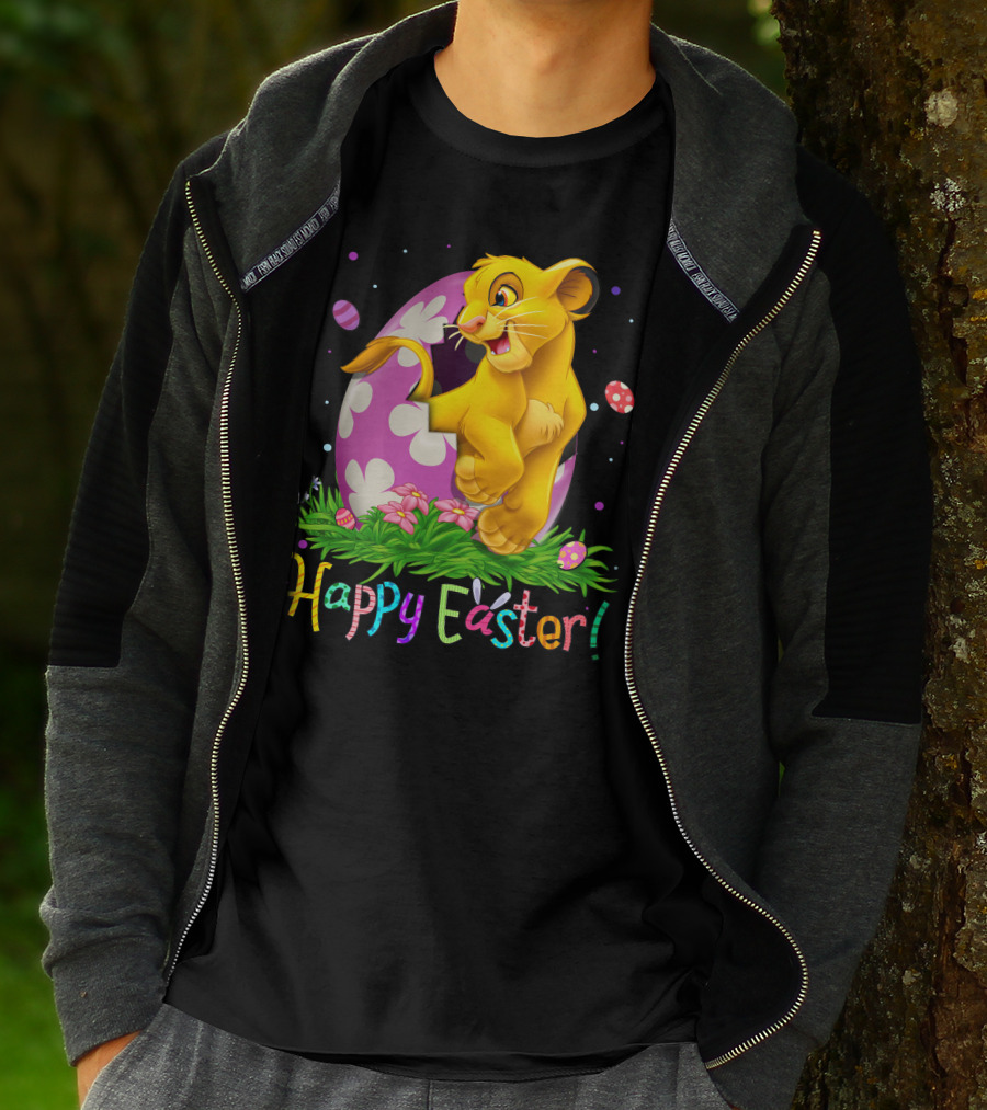 Simba Happy Easter Egg Celebration T-Shirt