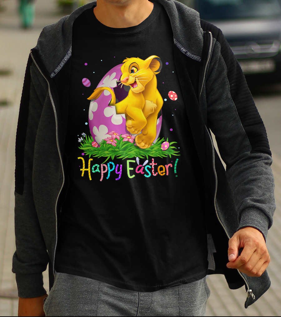 Simba Happy Easter Egg Celebration T-Shirt