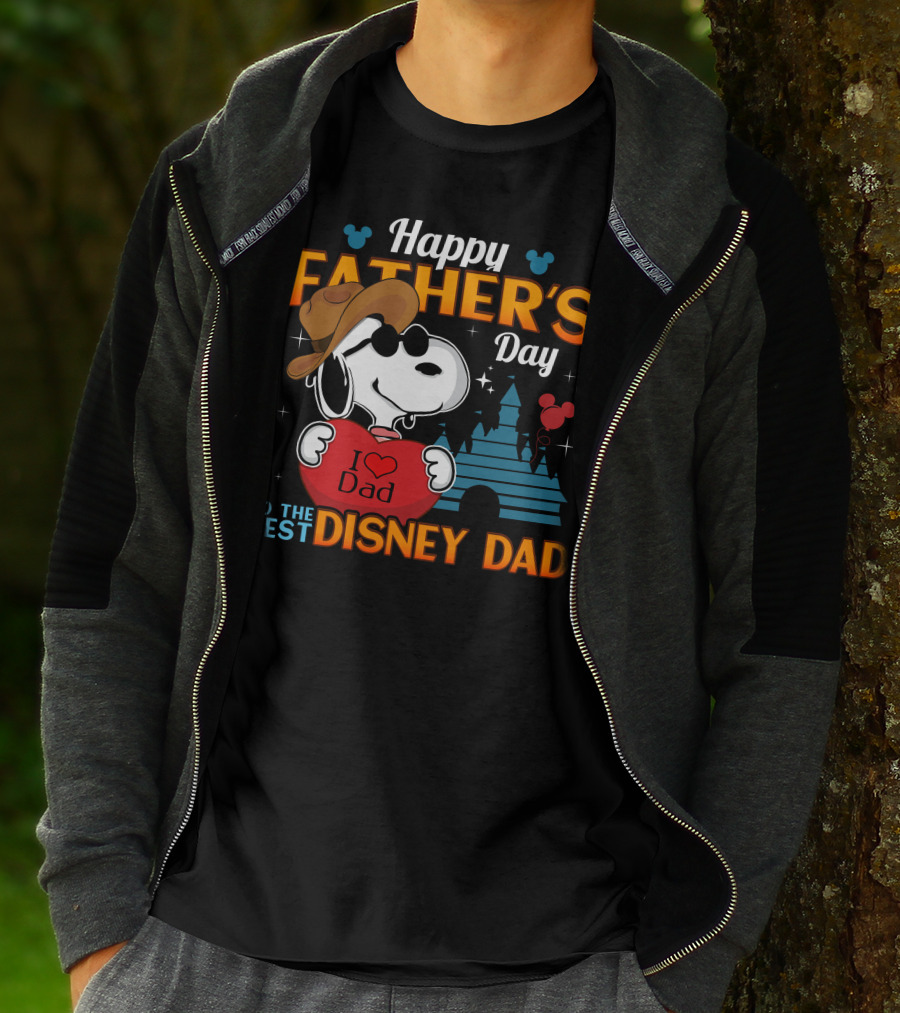 Happy Father's Day To The Best Disney Dad T-Shirt