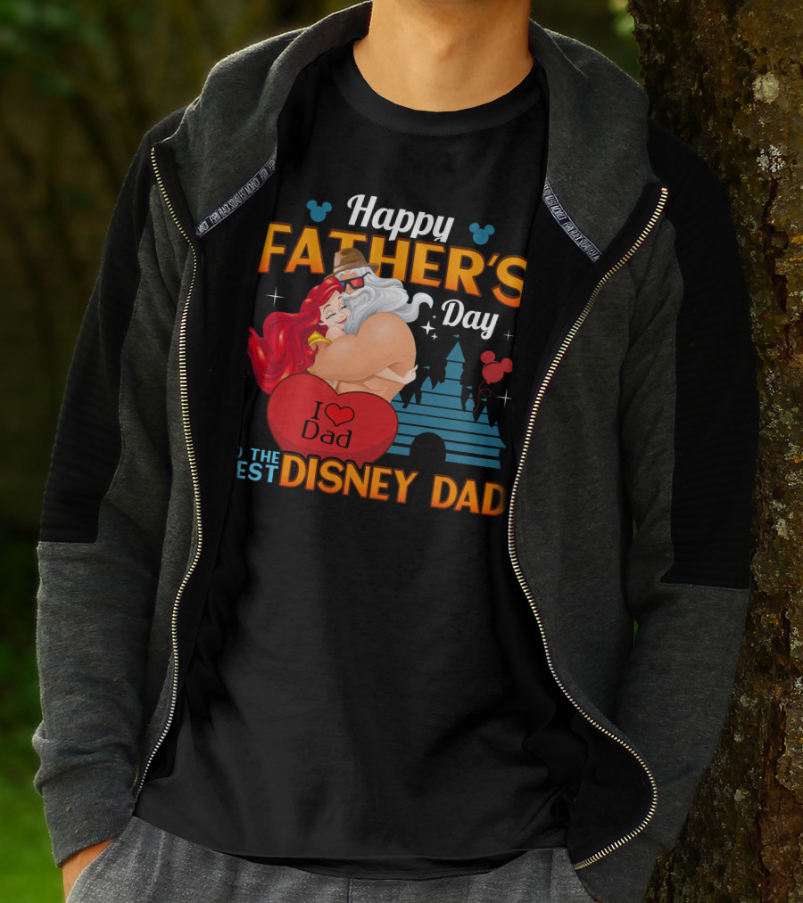 Happy Father's Day To The Best Disney Dad T-Shirt
