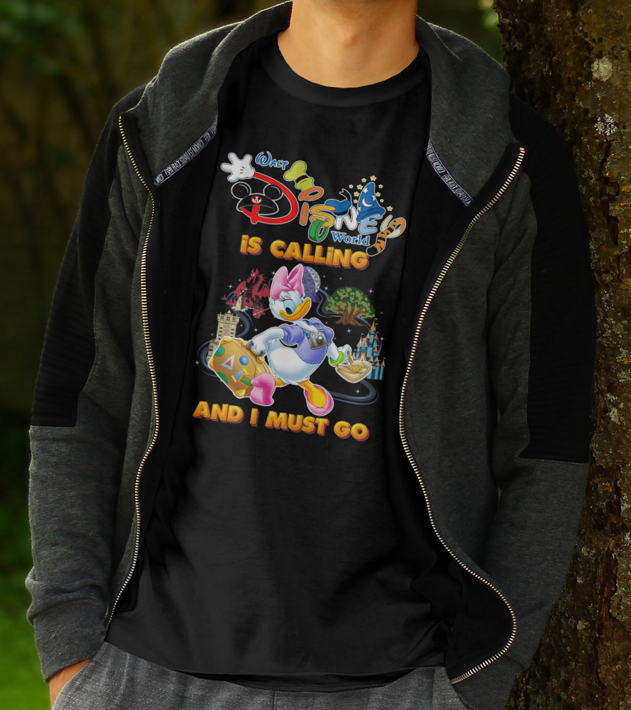 Walt Disney World Is Calling And I Must Go Daisy Duck T-Shirt